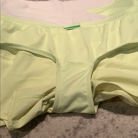 lululemon athletic lime green Athletic Shorts - Picture 5 of 7
